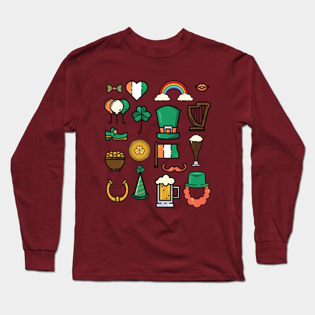 How to St. Patrick's Day Long Sleeve T-Shirt by DigitalCleo